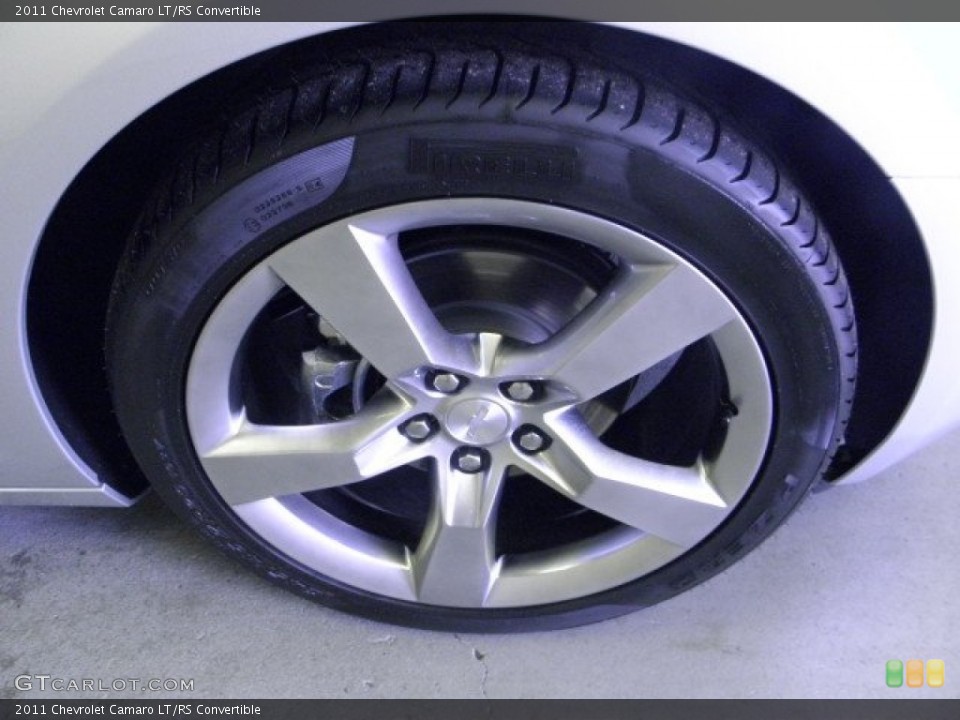 2011 Chevrolet Camaro LT/RS Convertible Wheel and Tire Photo #50669072