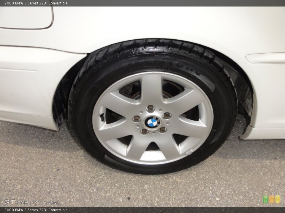 2000 BMW 3 Series 323i Convertible Wheel and Tire Photo #50675636