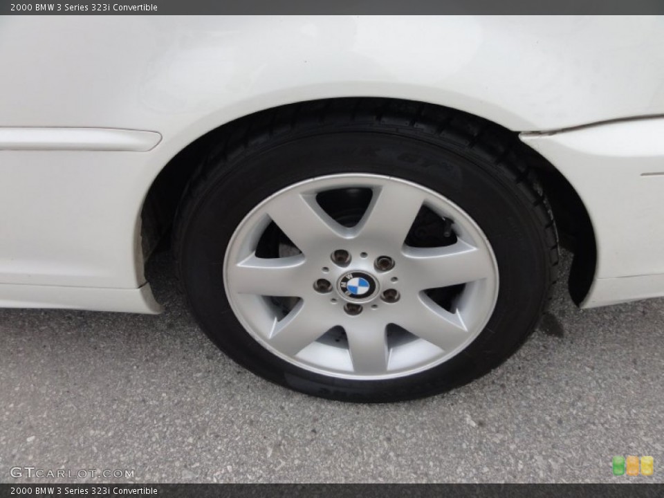 2000 BMW 3 Series 323i Convertible Wheel and Tire Photo #50675735