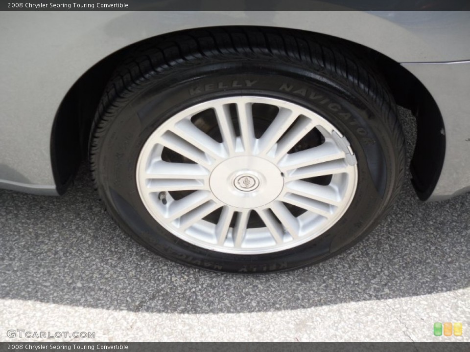2008 Chrysler Sebring Touring Convertible Wheel and Tire Photo #50678966