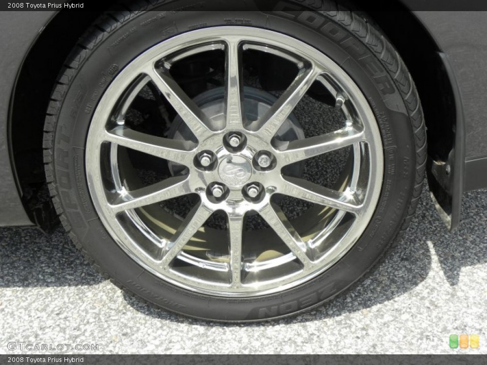 2008 Toyota Prius Custom Wheel and Tire Photo #50680793