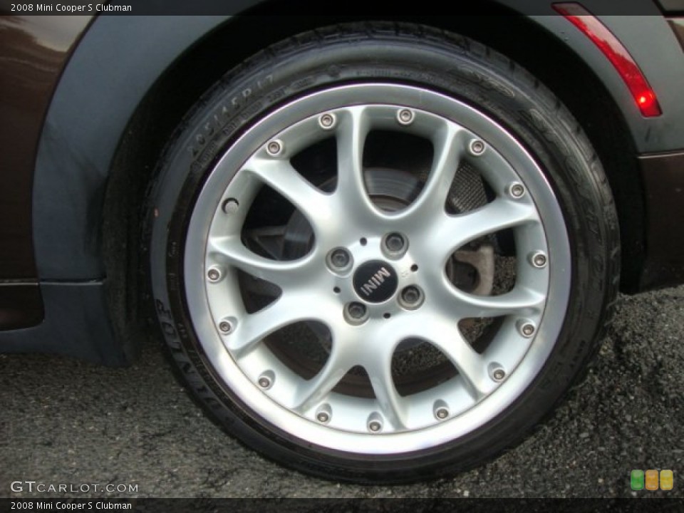 2008 Mini Cooper S Clubman Wheel and Tire Photo #50682644