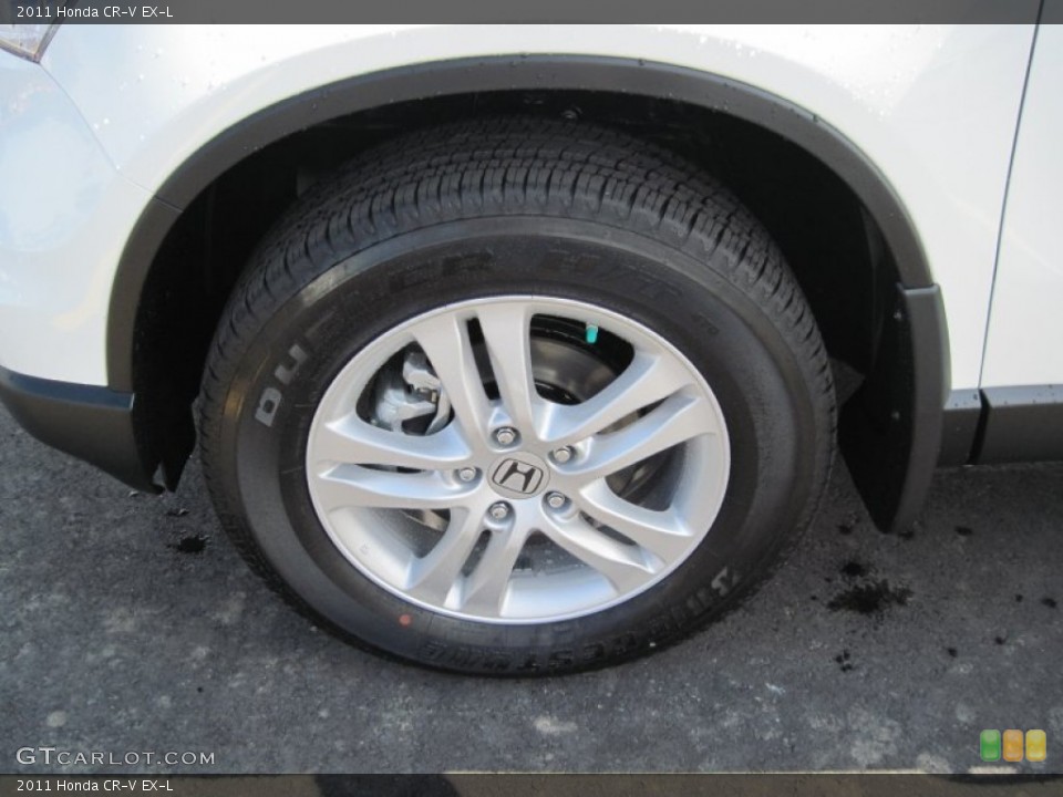 2011 Honda CR-V EX-L Wheel and Tire Photo #50686790
