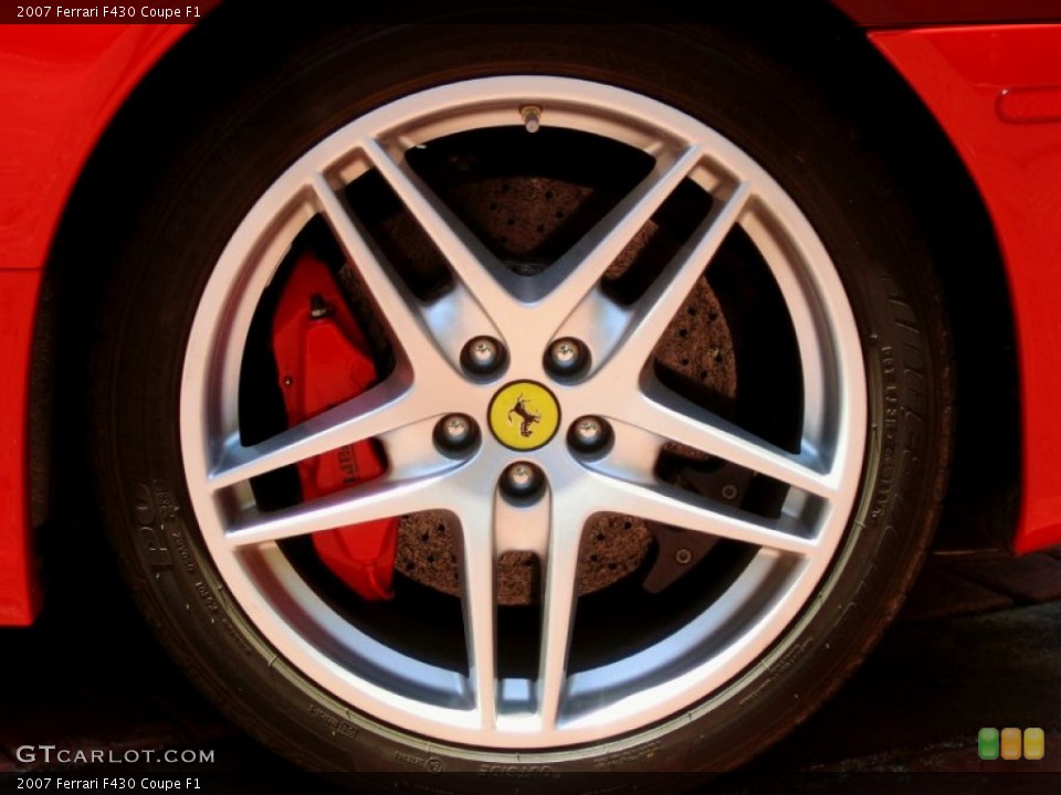 2007 Ferrari F430 Coupe F1 Wheel and Tire Photo #50689371