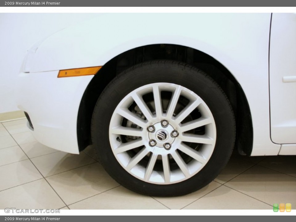 2009 Mercury Milan I4 Premier Wheel and Tire Photo #50691907