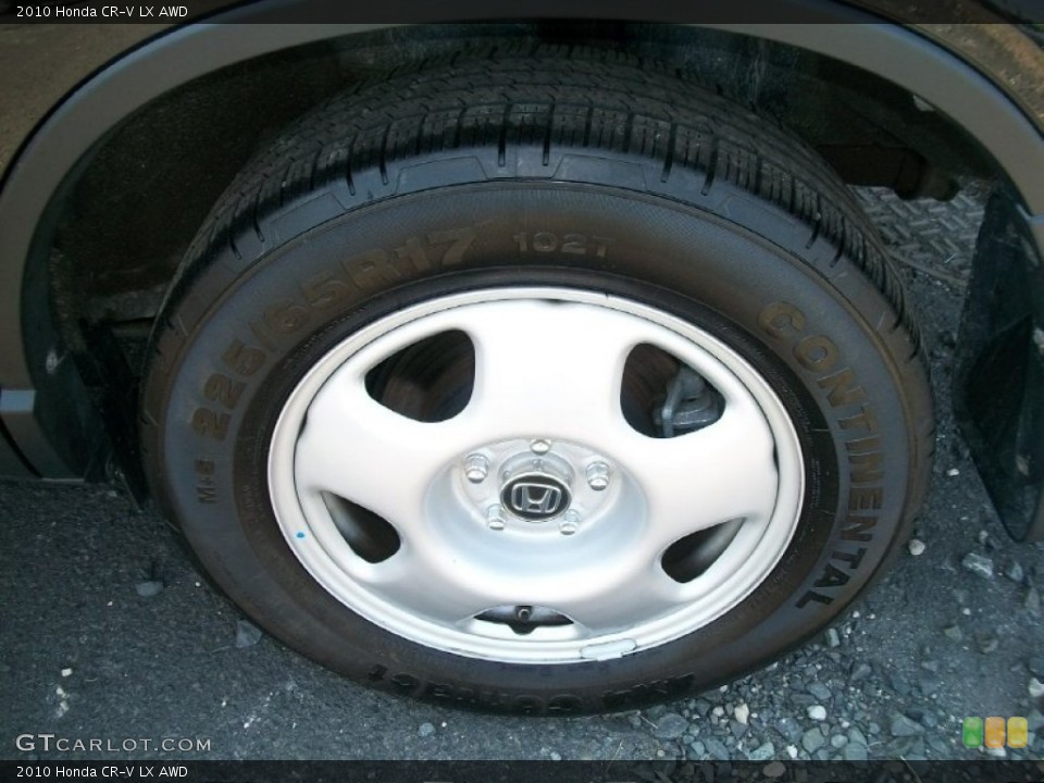 2010 Honda CR-V LX AWD Wheel and Tire Photo #50700628