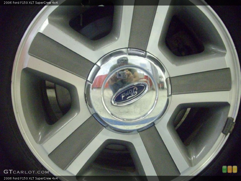 2006 Ford F150 XLT SuperCrew 4x4 Wheel and Tire Photo #50701337