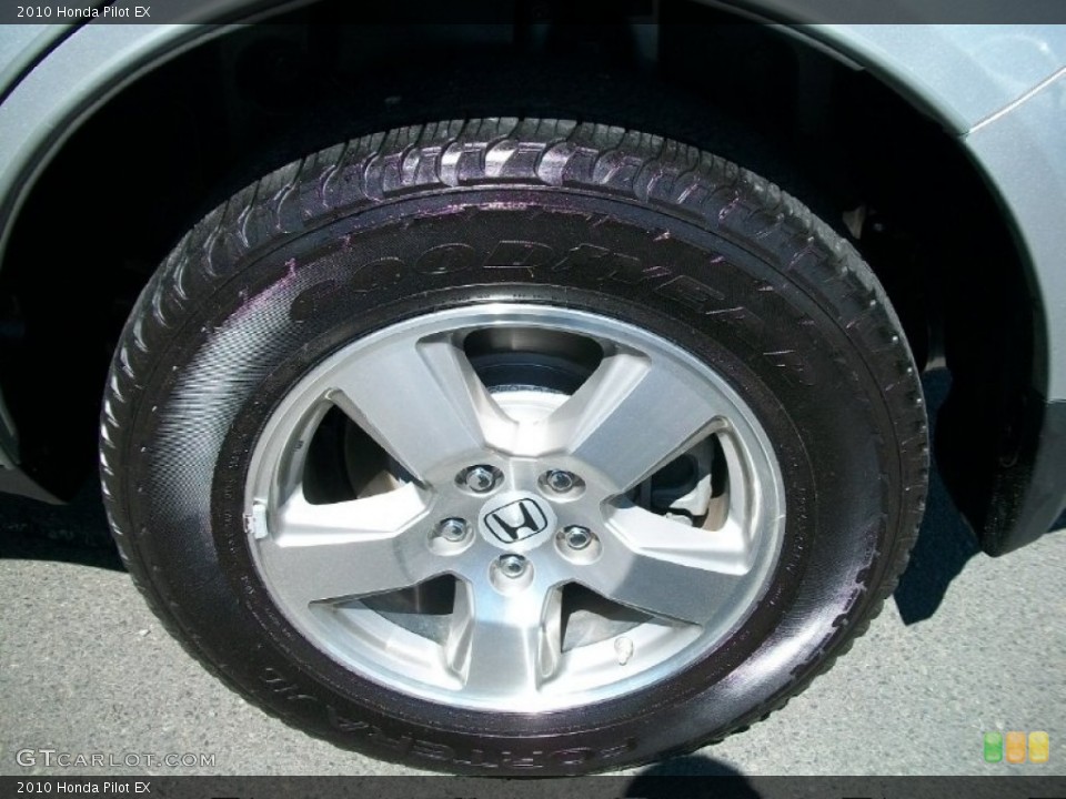 2010 Honda Pilot EX Wheel and Tire Photo #50704548