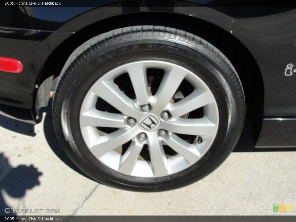 2005 Honda Civic Si Hatchback Wheel and Tire Photo #50705977