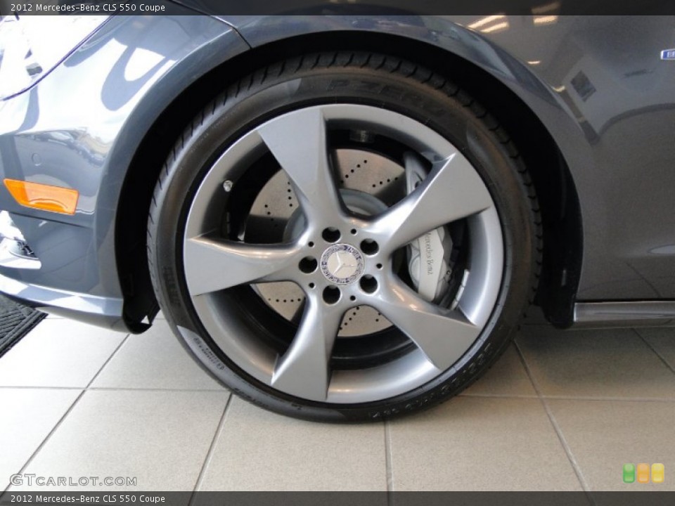 2012 Mercedes-Benz CLS 550 Coupe Wheel and Tire Photo #50706265