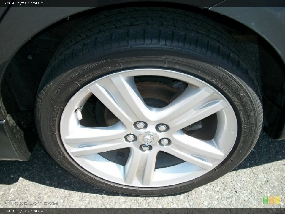 2009 Toyota Corolla XRS Wheel and Tire Photo #50706669