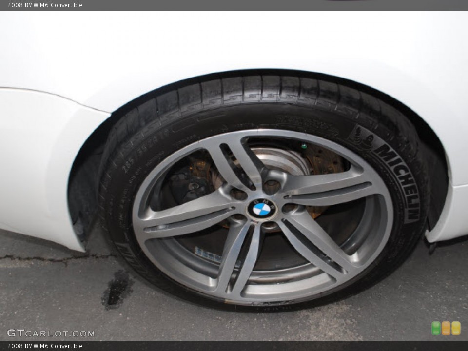 2008 BMW M6 Convertible Wheel and Tire Photo #50706832