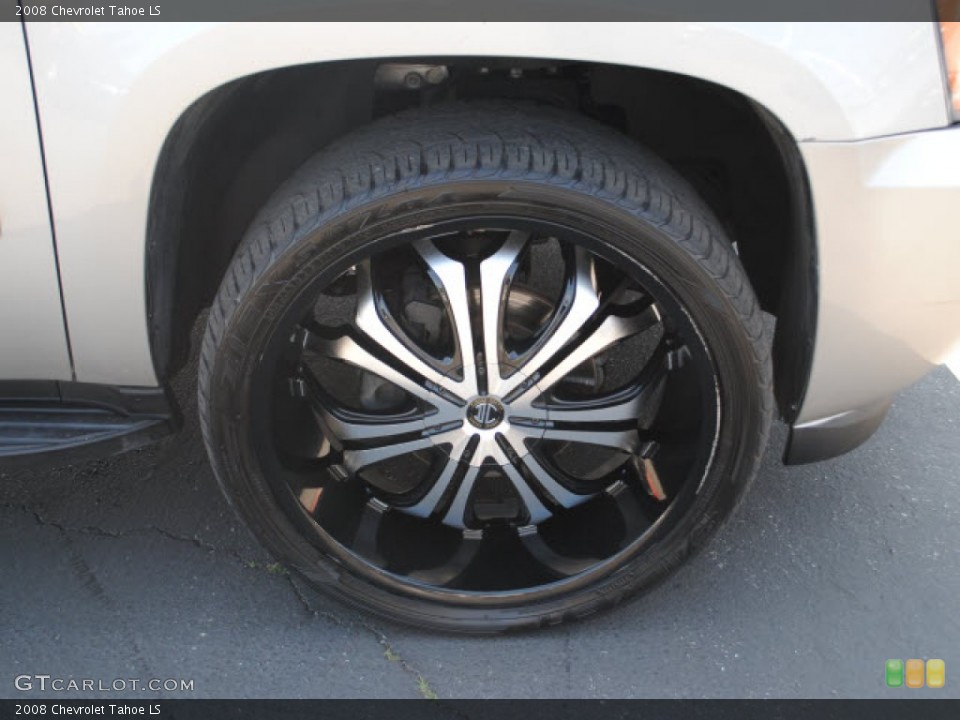 2008 Chevrolet Tahoe Custom Wheel and Tire Photo #50707856