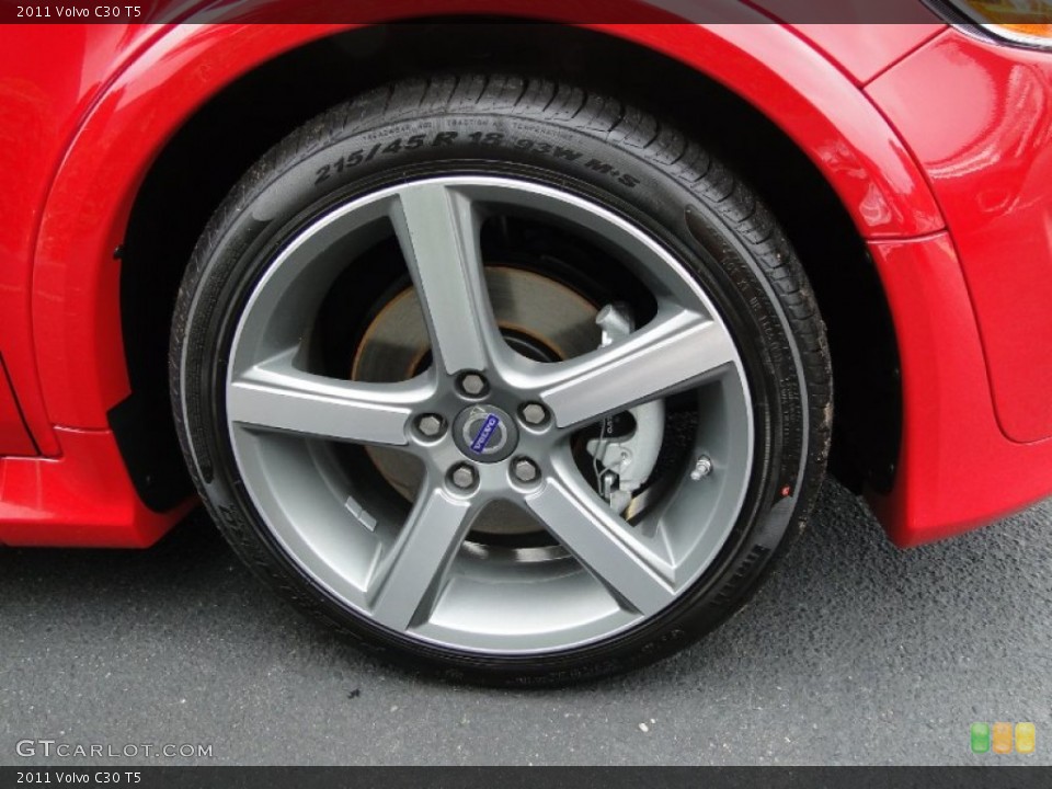 2011 Volvo C30 T5 Wheel and Tire Photo #50707882