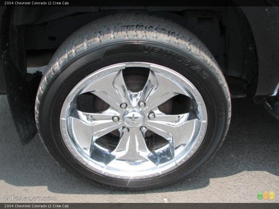 2004 Chevrolet Colorado Custom Wheel and Tire Photo #50711167