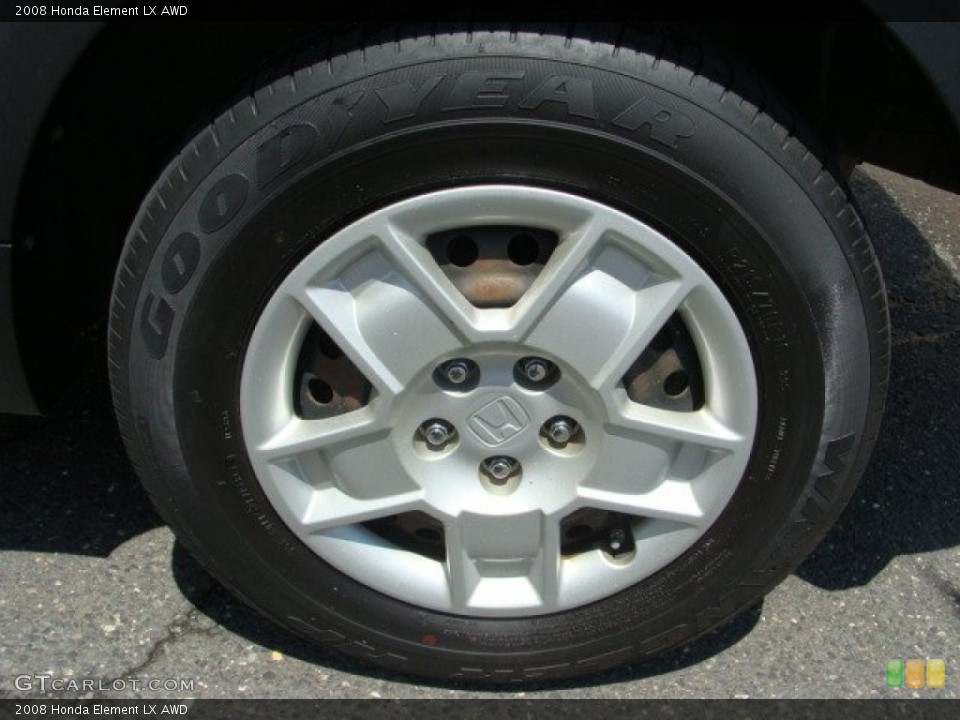 2008 Honda Element LX AWD Wheel and Tire Photo #50717488