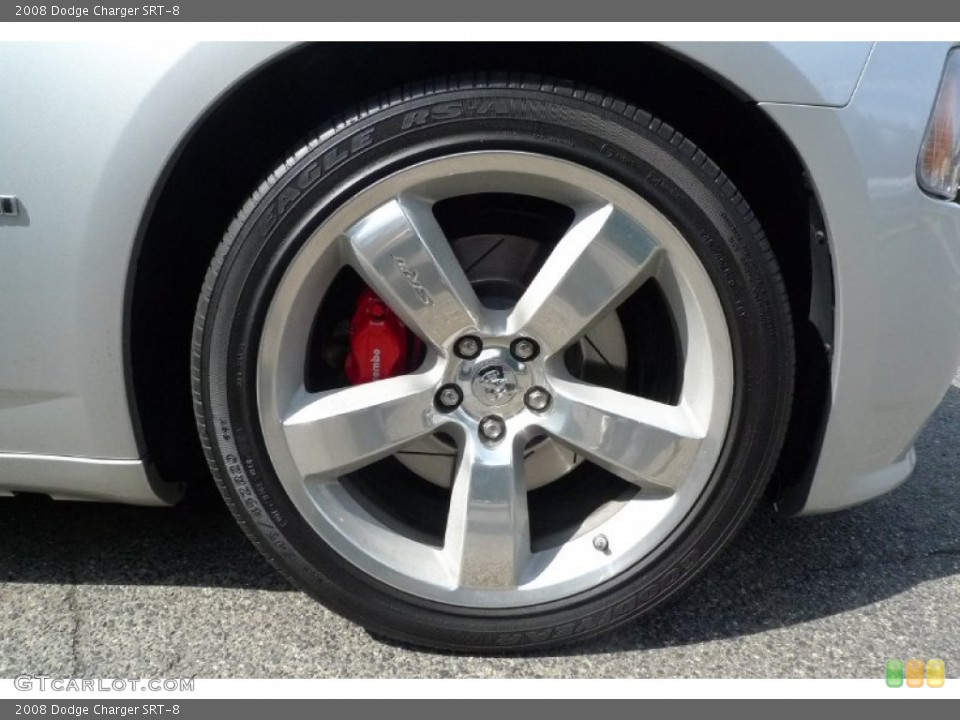 2008 Dodge Charger SRT-8 Wheel and Tire Photo #50719330