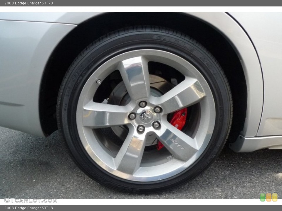 2008 Dodge Charger SRT-8 Wheel and Tire Photo #50719360