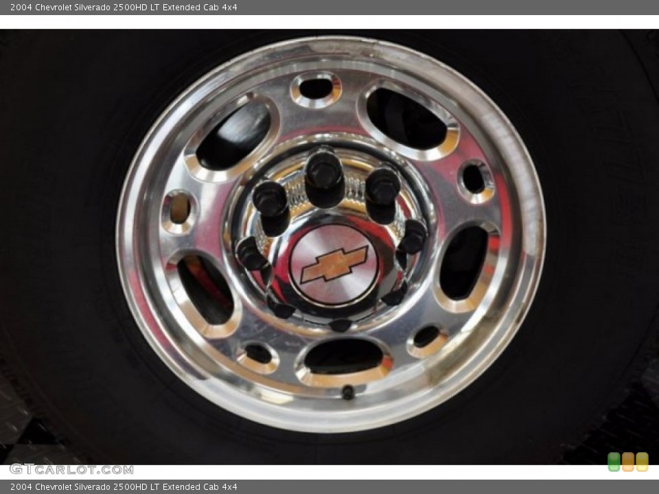 2004 Chevrolet Silverado 2500HD LT Extended Cab 4x4 Wheel and Tire Photo #50720134