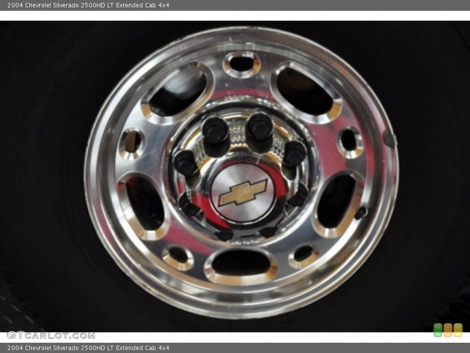 2004 Chevrolet Silverado 2500HD LT Extended Cab 4x4 Wheel and Tire Photo #50720146