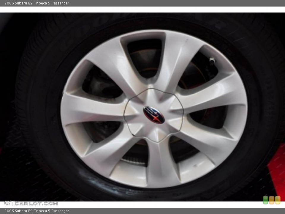 2006 Subaru B9 Tribeca 5 Passenger Wheel and Tire Photo #50720293