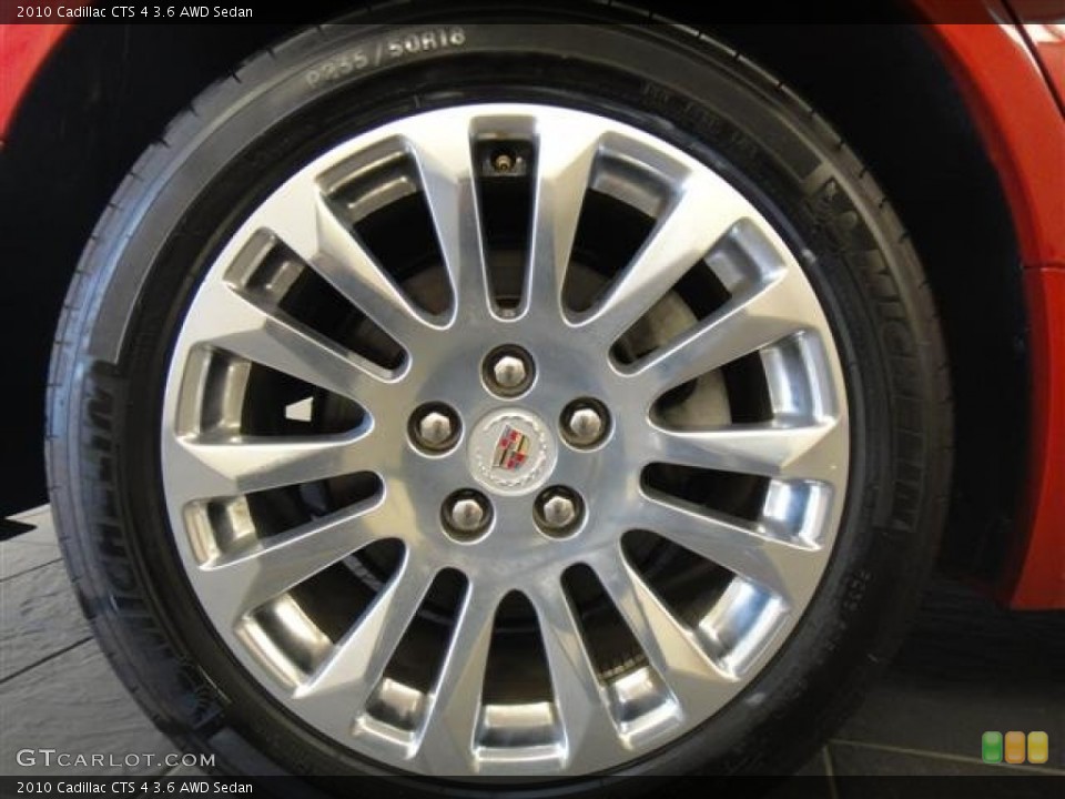 2010 Cadillac CTS 4 3.6 AWD Sedan Wheel and Tire Photo #50720668