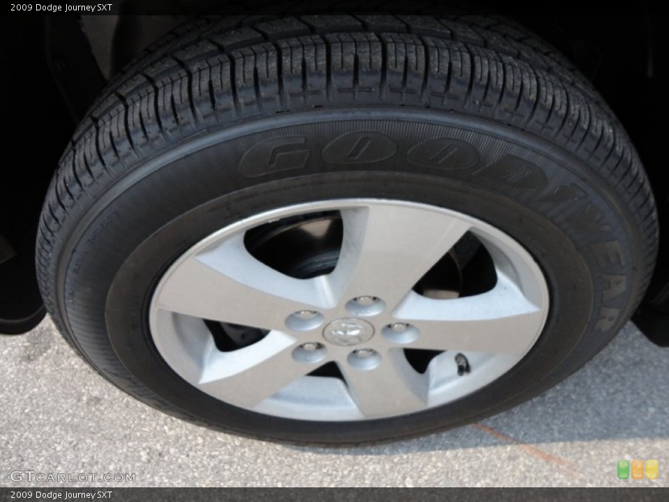 2009 Dodge Journey SXT Wheel and Tire Photo #50725182