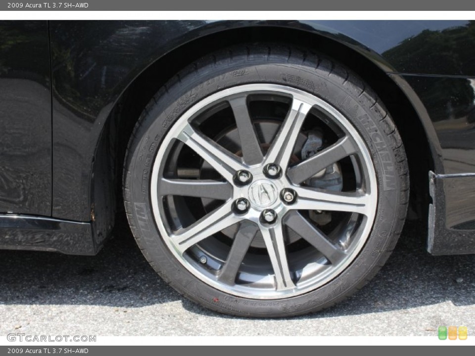 2009 Acura TL 3.7 SH-AWD Wheel and Tire Photo #50726151