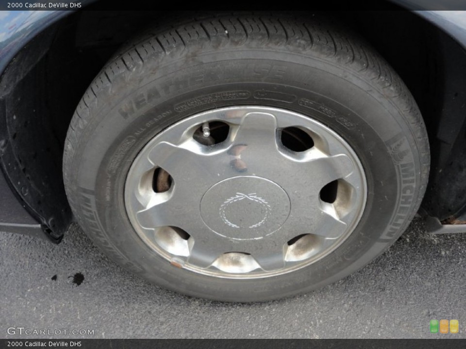 2000 Cadillac DeVille DHS Wheel and Tire Photo #50727732