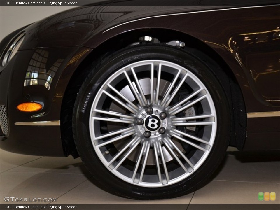 2010 Bentley Continental Flying Spur Speed Wheel and Tire Photo #50732247