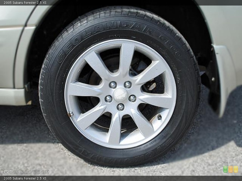 2005 Subaru Forester 2.5 XS Wheel and Tire Photo #50734002