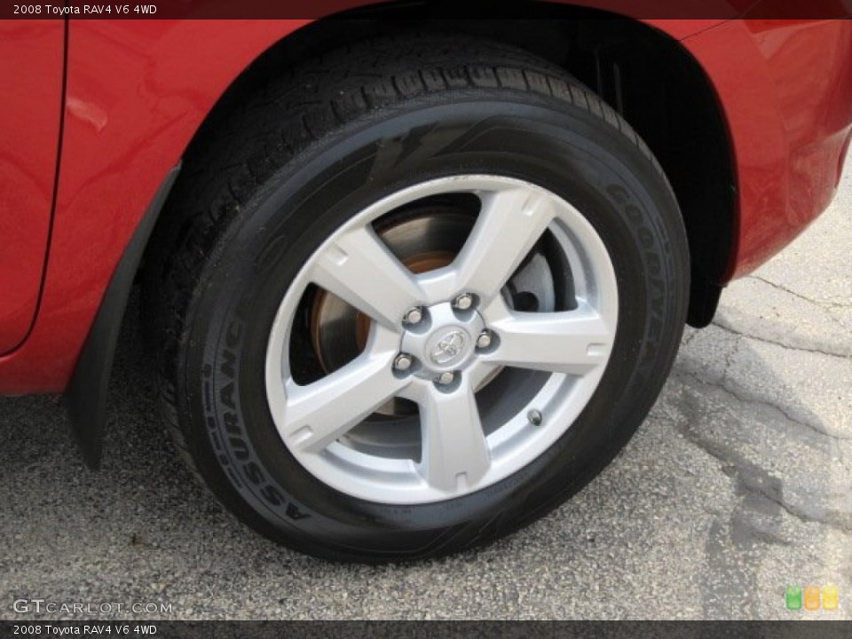 2008 Toyota RAV4 V6 4WD Wheel and Tire Photo #50737770