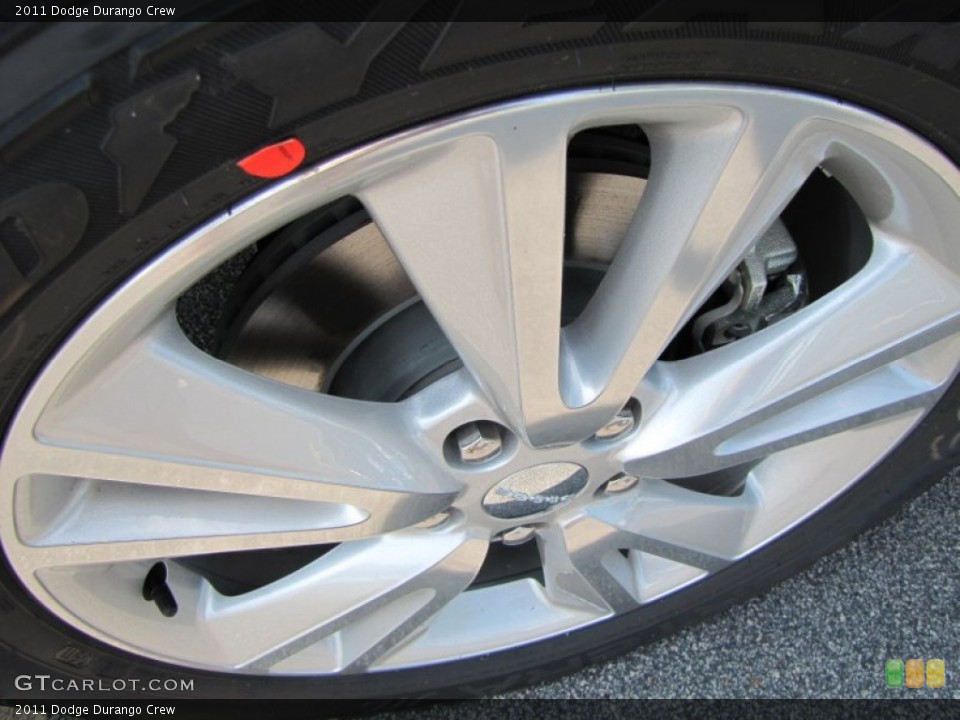 2011 Dodge Durango Crew Wheel and Tire Photo #50739417