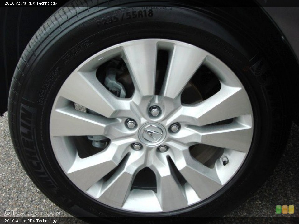 2010 Acura RDX Technology Wheel and Tire Photo #50743272