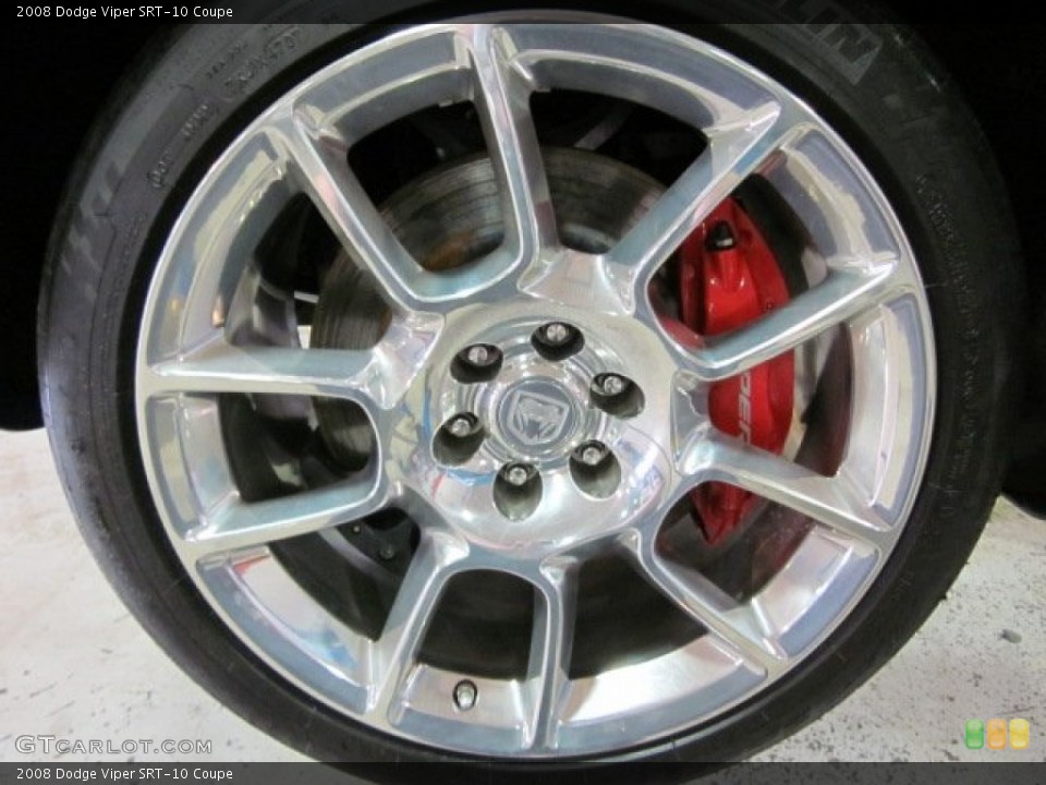 2008 Dodge Viper SRT-10 Coupe Wheel and Tire Photo #50743299