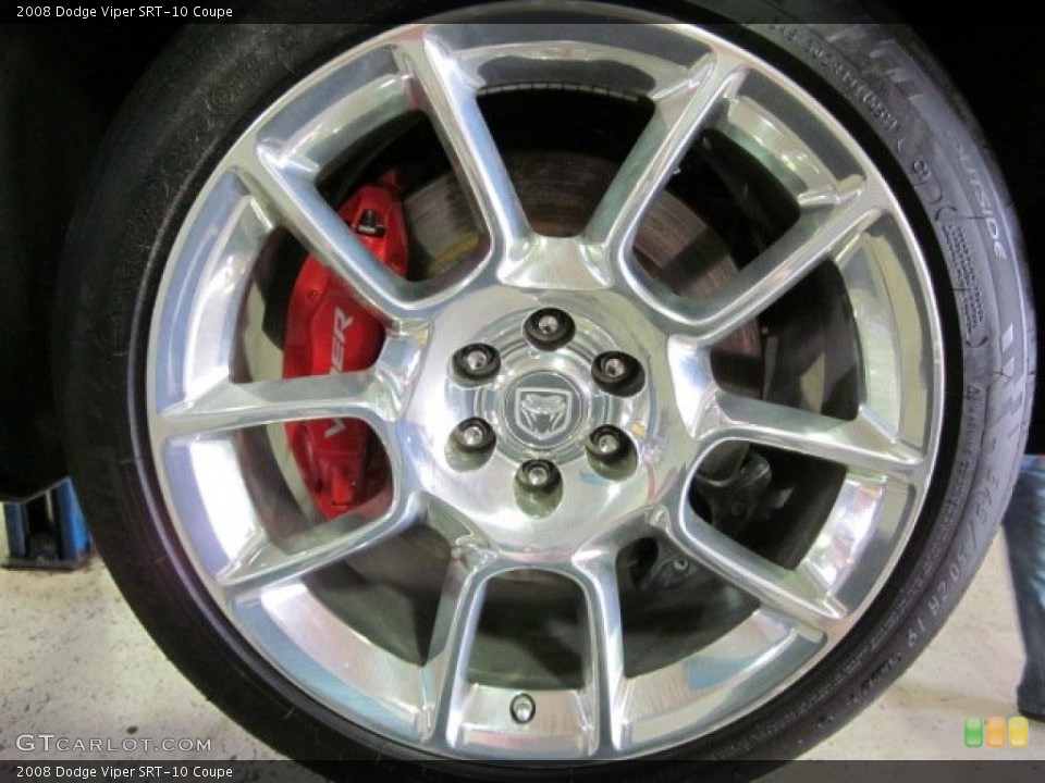 2008 Dodge Viper SRT-10 Coupe Wheel and Tire Photo #50743317