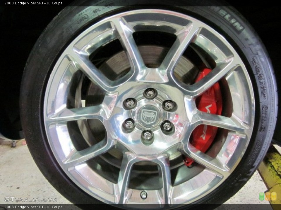 2008 Dodge Viper SRT-10 Coupe Wheel and Tire Photo #50743332