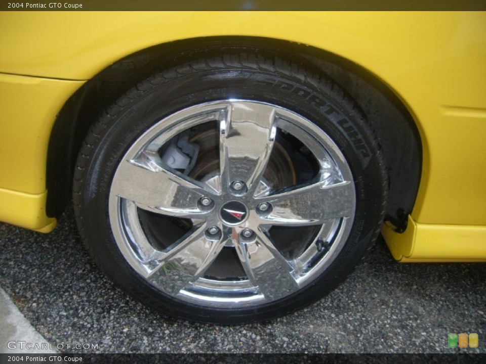 2004 Pontiac GTO Coupe Wheel and Tire Photo #50744805