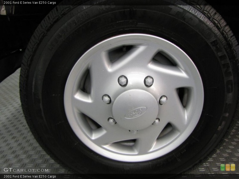 2001 Ford E Series Van E250 Cargo Wheel and Tire Photo #50745423