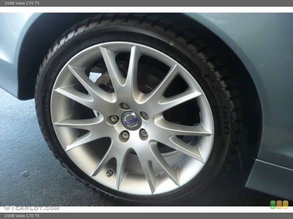 2008 Volvo C70 T5 Wheel and Tire Photo #50751069