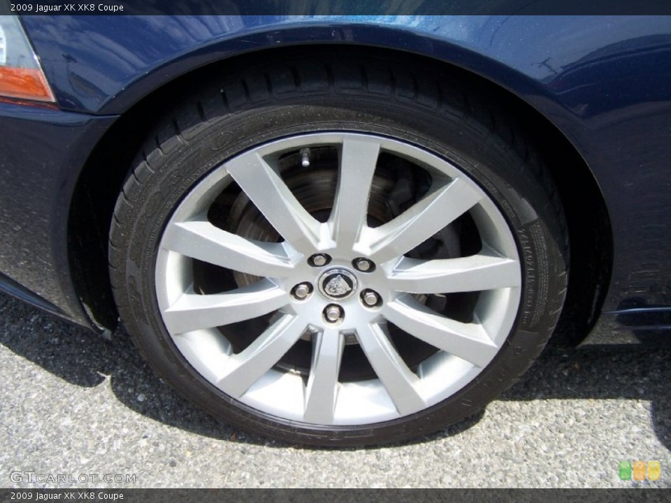 2009 Jaguar XK XK8 Coupe Wheel and Tire Photo #50753598