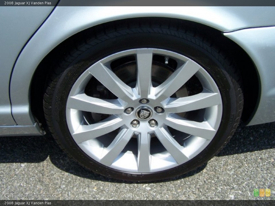 2008 Jaguar XJ Vanden Plas Wheel and Tire Photo #50753907