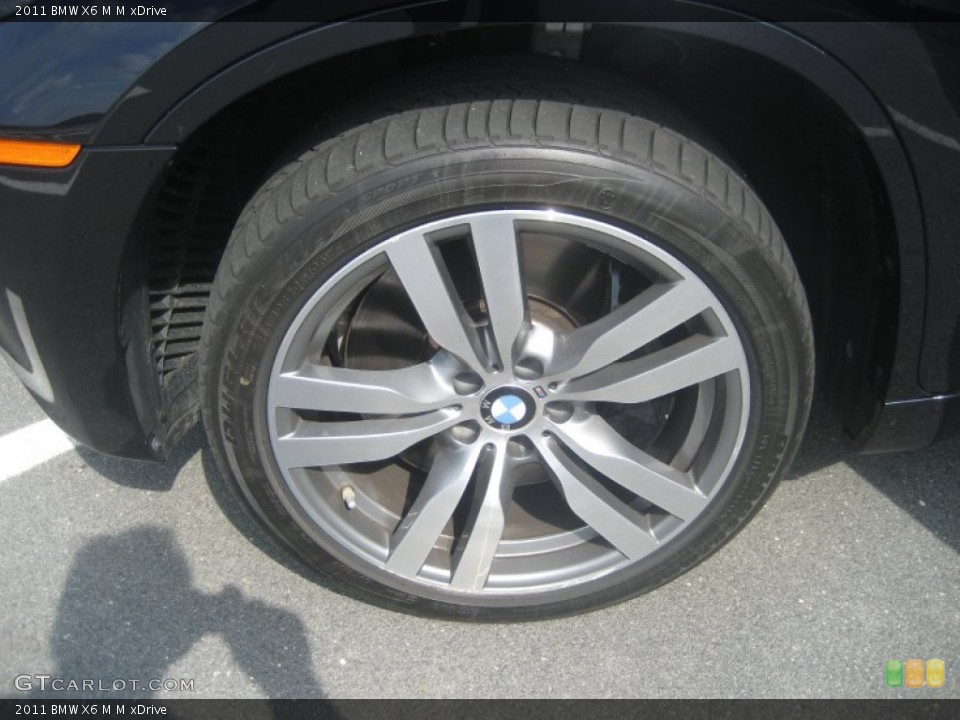 2011 BMW X6 M M xDrive Wheel and Tire Photo #50755545