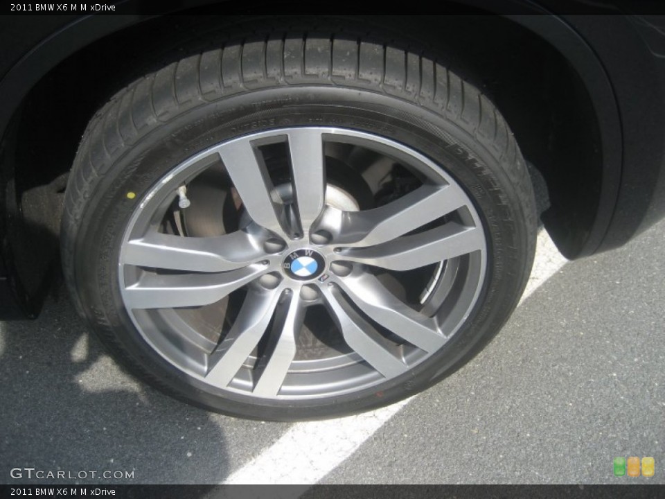 2011 BMW X6 M M xDrive Wheel and Tire Photo #50755560