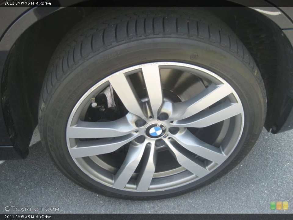 2011 BMW X6 M M xDrive Wheel and Tire Photo #50755590