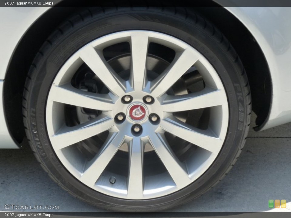2007 Jaguar XK XK8 Coupe Wheel and Tire Photo #50756696
