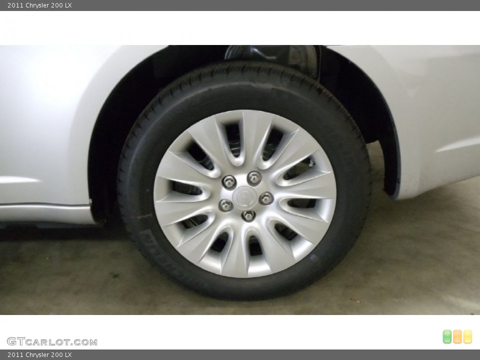 2011 Chrysler 200 LX Wheel and Tire Photo #50757426