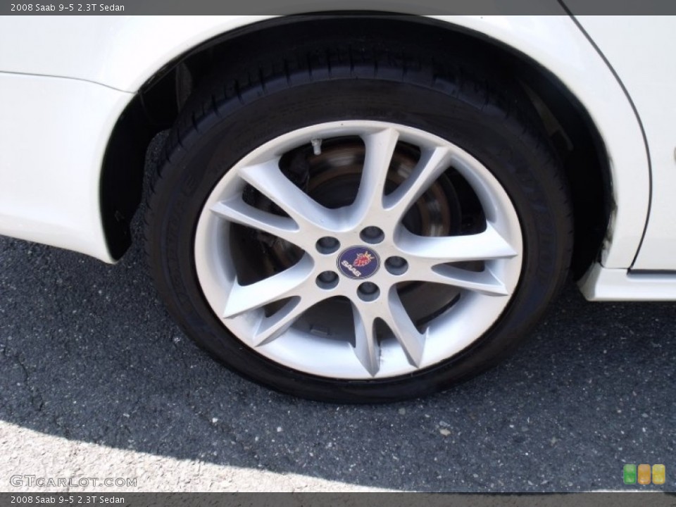 2008 Saab 9-5 2.3T Sedan Wheel and Tire Photo #50757993