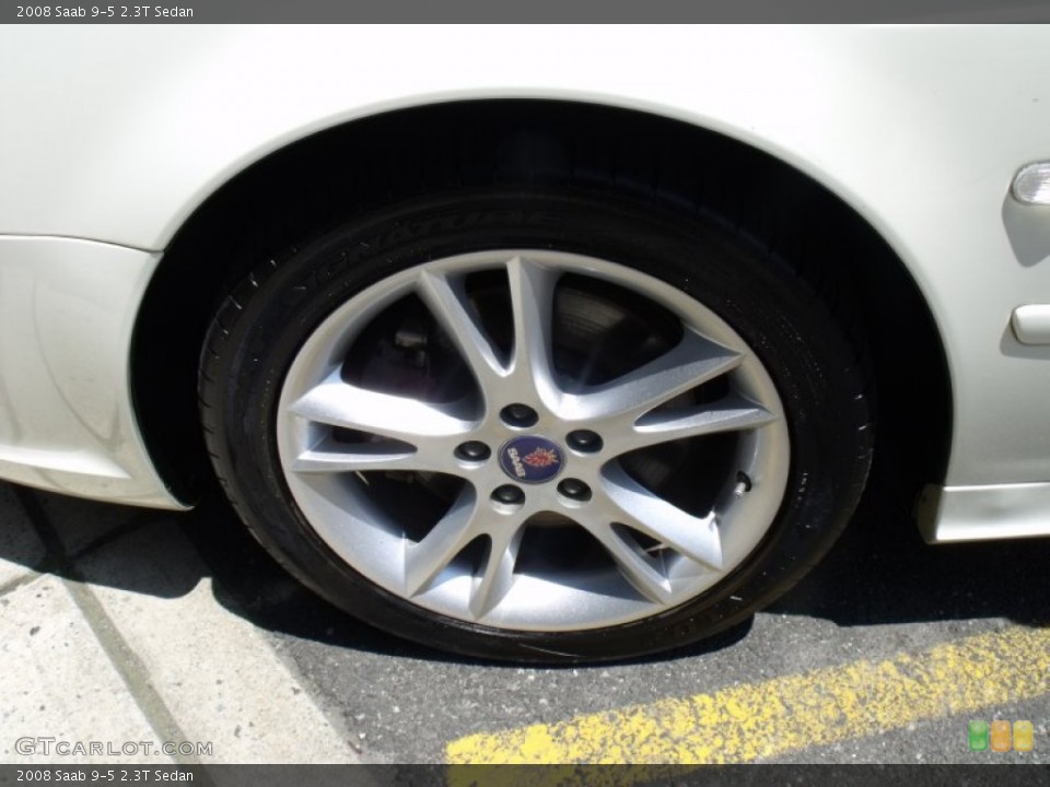 2008 Saab 9-5 2.3T Sedan Wheel and Tire Photo #50758023