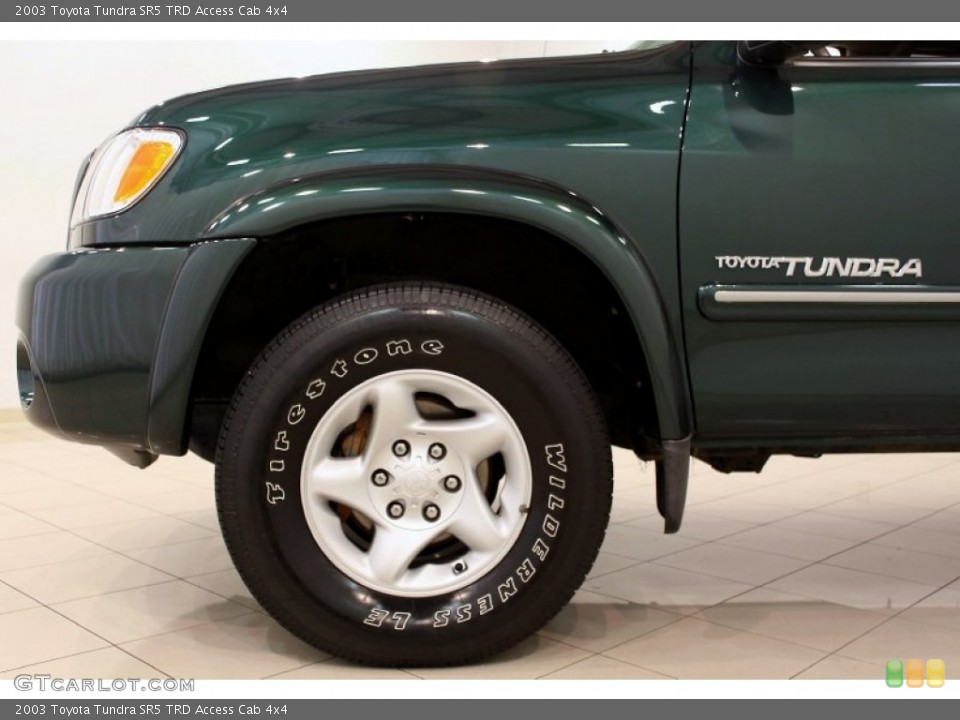 2003 Toyota Tundra SR5 TRD Access Cab 4x4 Wheel and Tire Photo #50758485